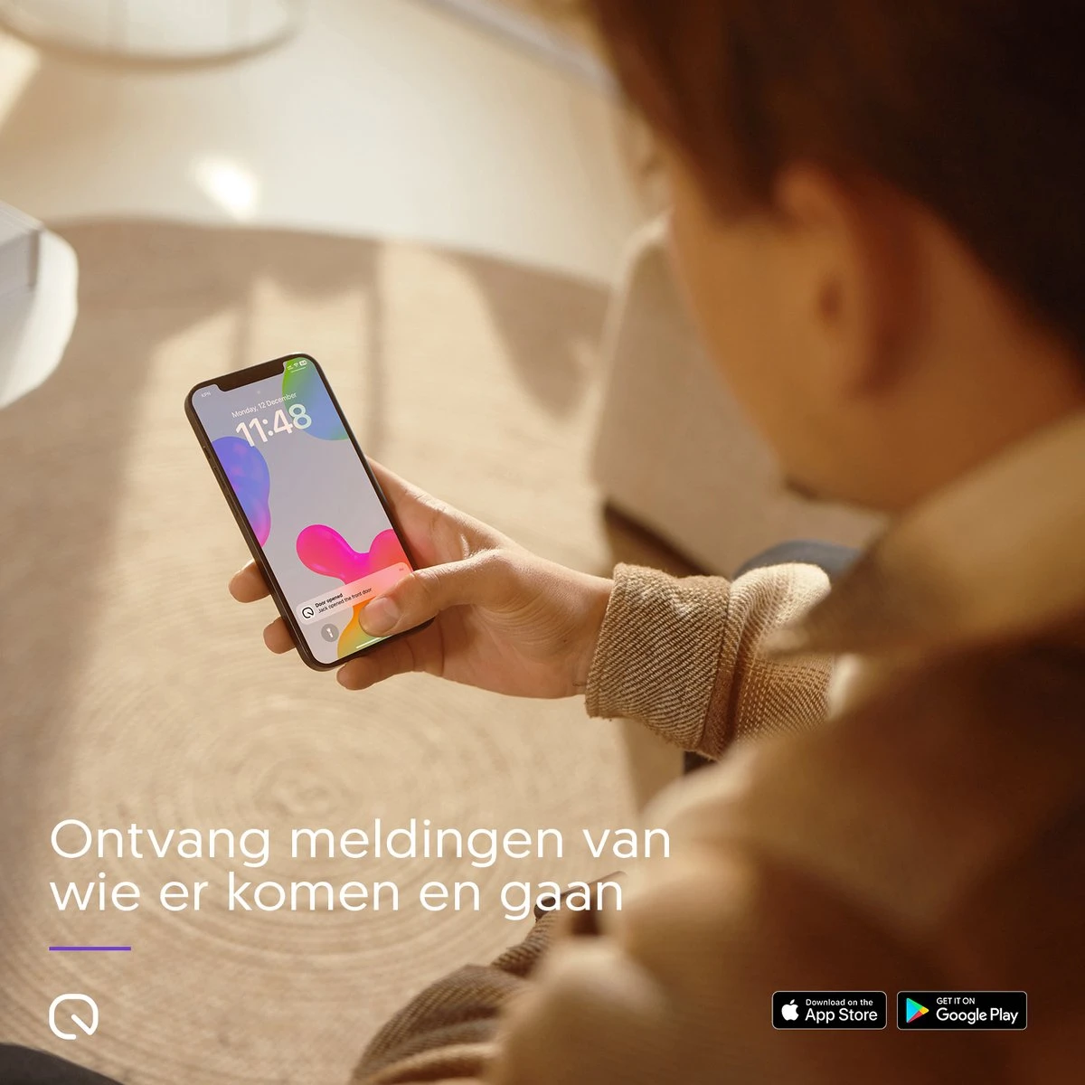 LOQED Touch Smart Lock - Slim Deurslot - Met Smart Home Integratie - Bridge, Cilinder & Codetoegang - Metaal 4 LOQED Touch Smart Lock - Slim Deurslot - Met Smart Home Integratie - Bridge, Cilinder & Codetoegang - Metaal - Afbeelding 2