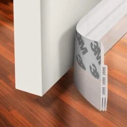 Simple Fix Tochtstrip - 100cm X 5cm - Tochtstrips Voor Deuren - Tochtstopper - Tochtrol - Tochtband - Tochthond - Zelfklevend En Isolerend - Transparant