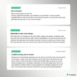 LOQED Touch Smart Lock - Slim Deurslot - Met Smart Home Integratie - Bridge, Cilinder & Codetoegang - Zwart -WerkPro Verkoopwinkel 1200x1200 2893