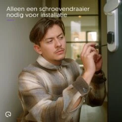 LOQED Touch Smart Lock - Slim Deurslot - Met Smart Home Integratie - Bridge, Cilinder & Codetoegang - Zwart -WerkPro Verkoopwinkel 1200x1200 2895