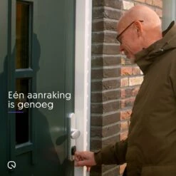 LOQED Touch Smart Lock - Slim Deurslot - Met Smart Home Integratie - Bridge, Cilinder & Codetoegang - Zwart -WerkPro Verkoopwinkel 1200x1200 2896