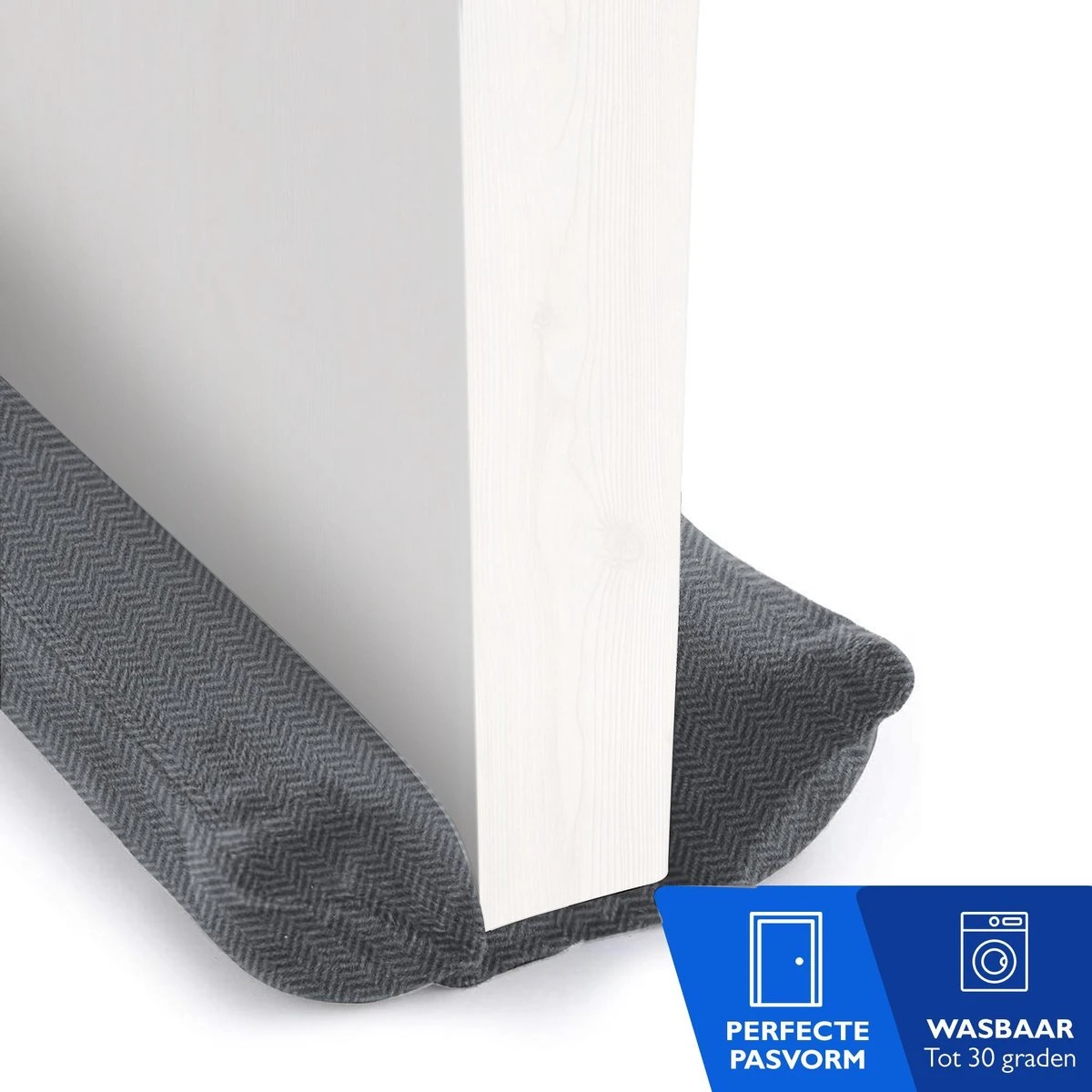 Dieux® - Tochtstrip - Grijs - Tochtstrips Voor Deuren - Tochtstopper - Tochtrol Deur - Dubbelzijdig - Aanpasbaar - Tochthond - Tochtkussen - Tochtband - Duurzaam - Isolatie - Housewarming Cadeau - Pasen 3 Dieux® - Tochtstrip - Grijs - Tochtstrips Voor Deuren - Tochtstopper - Tochtrol Deur - Dubbelzijdig - Aanpasbaar - Tochthond - Tochtkussen - Tochtband - Duurzaam - Isolatie - Housewarming Cadeau - Pasen