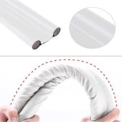 Merkloos Extra Isolerende Tochtrol Voor Deuren | 95 X 4 Cm | Dubbele Tochtrol | Tochtstopper | Tochtkussen Voor Deur | Tochtwering | Gemaakt Van Leer | Wit -WerkPro Verkoopwinkel 1200x1200 2951