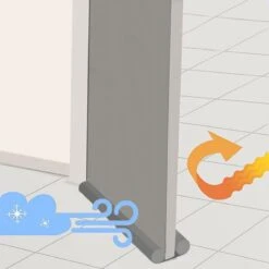 Merkloos Extra Isolerende Tochtrol Voor Deuren | 95 X 4 Cm | Dubbele Tochtrol | Tochtstopper | Tochtkussen Voor Deur | Tochtwering | Gemaakt Van Leer | Wit -WerkPro Verkoopwinkel 1200x1200 2953