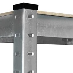 Monzana Stellingkast Metaal – 2 Stuks 5 Planken - Tot 875kg Zilver -WerkPro Verkoopwinkel 1200x1200 2996