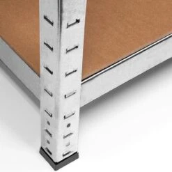 Monzana Stellingkast Metaal – 2 Stuks 5 Planken - Tot 875kg Zilver -WerkPro Verkoopwinkel 1200x1200 3001