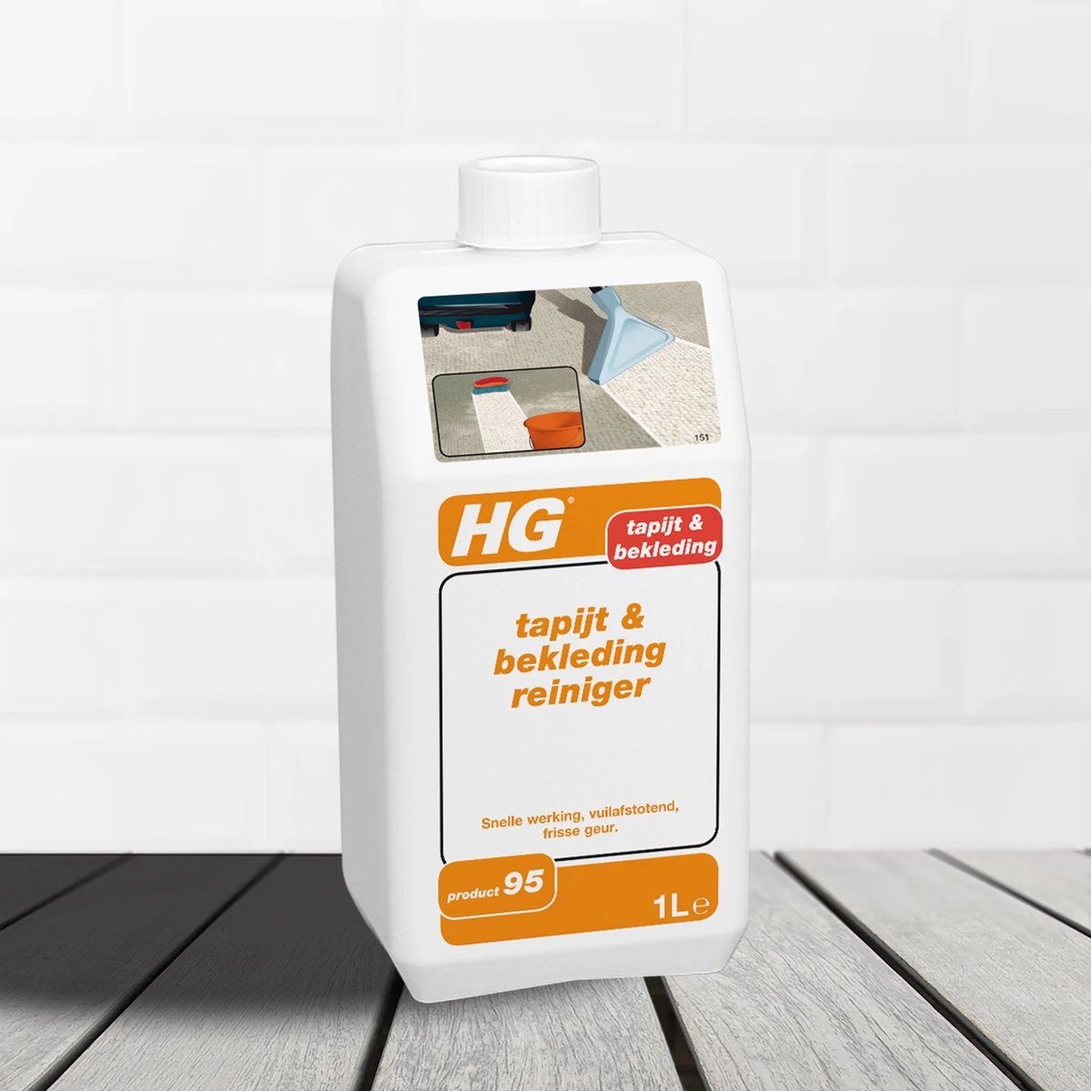 HG Tapijtreiniger (product 95) - 1L - Vuilafstotend Effect - Ook Geschikt Voor Bekleding 8 HG Tapijtreiniger (product 95) - 1L - Vuilafstotend Effect - Ook Geschikt Voor Bekleding - Afbeelding 6