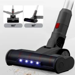 Just Perfecto 3-in-1 Draadloze Stofzuiger 160W - Steelstofzuiger Zonder Zak Op Accu - LED Verlichting - Steeltofzuiger Draadloos - Verschillende Opzetstukken - Turbo Borstel - LED Display - HEPA Filter - Kruimeldief Snoerloos - Steelstofzuigers -72dB -WerkPro Verkoopwinkel 1200x1200 3055