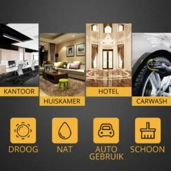 Merkloos Tapijtreiniger Stofzuiger - Nat Droog Tapijtreiniger Compleet - Schoonmaak Machine Met Spray - Bank Reiniger Machine - 20L - 19kPa -WerkPro Verkoopwinkel 1200x1200 3072