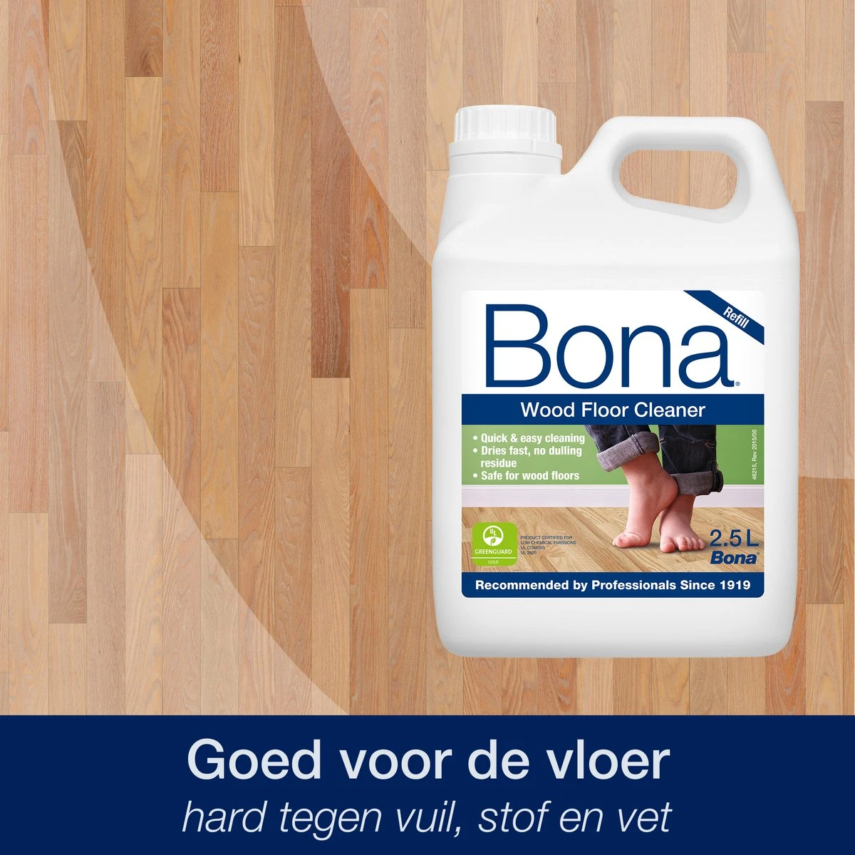 Bona Houten Vloer Reiniger - Navulling 4 Liter 5 Bona Houten Vloer Reiniger - Navulling 4 Liter - Afbeelding 3