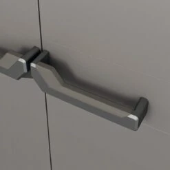 Keter Più Opbergkast - 1 Plank - 39x68x83cm - Donkergrijs/Zwart -WerkPro Verkoopwinkel 1200x1200 3103