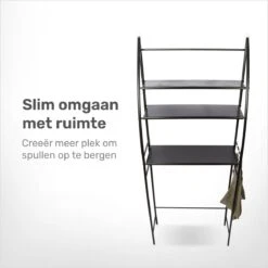 LBB - Wasmachine En Droger Ombouw - 3 Planken - Opbergrek Voor Boven Wasmachine - Zwart - Kast - Meubel - Wasdroger - Ook Geschikt Voor Wc - Kastje 16 LBB - Wasmachine En Droger Ombouw - 3 Planken - Opbergrek Voor Boven Wasmachine - Zwart - Kast - Meubel - Wasdroger - Ook Geschikt Voor Wc - Kastje -WerkPro Verkoopwinkel 1200x1200 3113