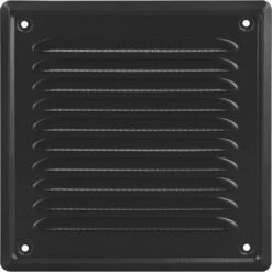 3BMT Ventilatierooster Vierkant - Zwart - Schoepenrooster - RVS - 16,5 X 16,5 Cm Buitenzijde -WerkPro Verkoopwinkel 1200x1200 3224