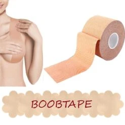 *** 3x 5 Meter Boob Tape + Gratis Set Tepel Covers - Borst Tape - BH Tape - 5 Cm - Extra Sterk - Van Heble® *** -WerkPro Verkoopwinkel 1200x1200 3266