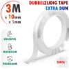 TENTA® Dubbelzijdig Tape Extra Dun - Krachtig - Makkelijk - Duurzaam - 3m X 10mm X 1mm -WerkPro Verkoopwinkel 1200x1200 3405