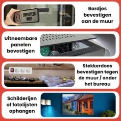 3M Dual Lock - 2 Meter - Ultra Sterke Klittenband Zelfklevend - Zwart -WerkPro Verkoopwinkel 1200x1200 3436