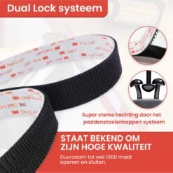 3M Dual Lock - 2 Meter - Ultra Sterke Klittenband Zelfklevend - Zwart -WerkPro Verkoopwinkel 1200x1200 3437
