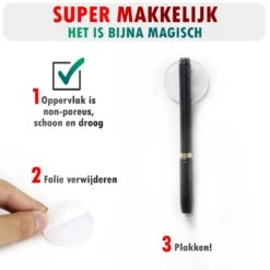 TENTA® Dubbelzijdig Tape Plakkers Extra Sterk - Krachtig - Makkelijk - Duurzaam -20mm X 2mm - 100x -WerkPro Verkoopwinkel 1200x1200 3458