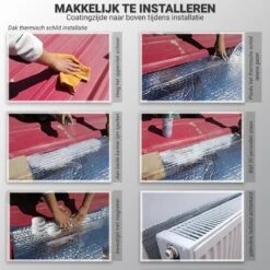 Merkloos Radiatorfolie 5 Meter Incl 6 Magneten - Radiator Folie - Radiatorfolie Met Magneten - Radiatorfolie Met Magneet - 500x50cm -WerkPro Verkoopwinkel 1200x1200 3490