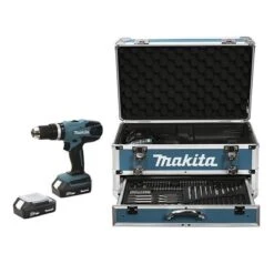 Makita HP457DWEX4 - Bit&borenset Klopboor/schroefmachine + Koffer -WerkPro Verkoopwinkel 1200x1200 350