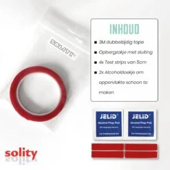 SOLITY® Dubbelzijdig Tape - Montagetape - Extra Sterk - Inclusief Extra’s - Transparant - 3m X 10mm 19 SOLITY® Dubbelzijdig Tape - Montagetape - Extra Sterk - Inclusief Extra’s - Transparant - 3m X 10mm -WerkPro Verkoopwinkel 1200x1200 3507