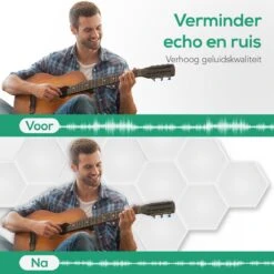 Avint Goods - Geluidsisolatie Zelfklevend Door Akoestische Panelen – 15 Stuks – Witte Geluidsdemper - 30x26x15cm -WerkPro Verkoopwinkel 1200x1200 3542