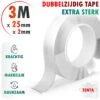 TENTA® Dubbelzijdig Tape Extra Sterk - Krachtig - Makkelijk - Duurzaam - 3m X 25mm X 2mm -WerkPro Verkoopwinkel 1200x1200 3554