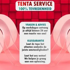 TENTA® Dubbelzijdig Tape Extra Sterk - Krachtig - Makkelijk - Duurzaam - 3m X 25mm X 2mm -WerkPro Verkoopwinkel 1200x1200 3563