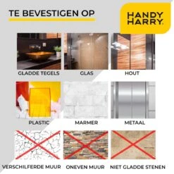 Handy Harry® Dubbelzijdig Magic Nano Gekko Grip Tape - Dubbelzijdige Tape - Herbruikbaar En Wasbaar - 6 Meter -WerkPro Verkoopwinkel 1200x1200 3575