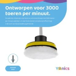 YUNICS Polijst Set - Polijsten Boormachine - Polijstschijven, Polishing & Auto Wassen - Auto Krassen Verwijderen - 12 Delig -WerkPro Verkoopwinkel 1200x1200 361