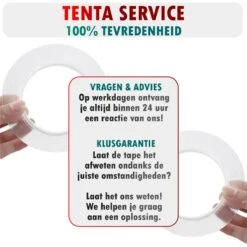 TENTA® Enkelzijdig Tape Extra Sterk - 3m X 25mm X 0,5mm -WerkPro Verkoopwinkel 1200x1200 3619