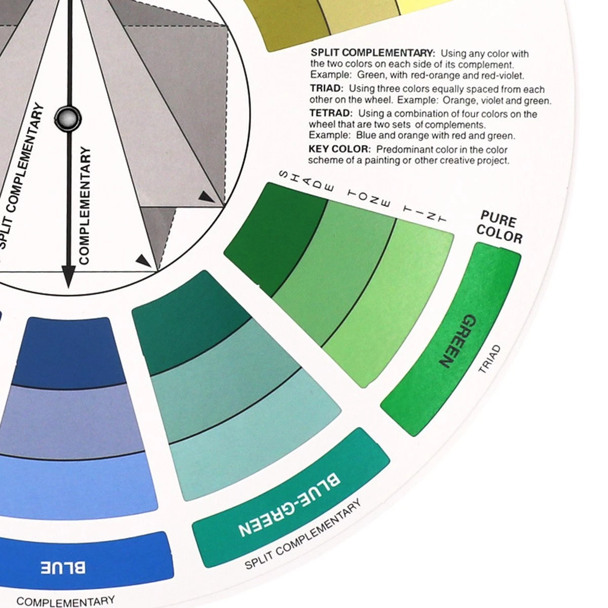 Kleurenwiel - Groter Formaat - Color Wheel - Kleurenmengcirkel - 23 Cm Diameter 5 Kleurenwiel - Groter Formaat - Color Wheel - Kleurenmengcirkel - 23 Cm Diameter - Afbeelding 3