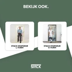 STACK Stofdeur | L-Vorm - Transparante Stofdeur Met Gestikte Rits - Afdekfolie - Bouwfolie - Afdekzeil - Verbouwing - Verbouwen - Schilderen - Afdek Folie - Afplakken - Afplakzeil - Bouwzeil -WerkPro Verkoopwinkel 1200x1200 3722