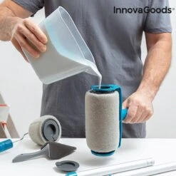 Innovagoods SET NAVULBARE, ANTI-DRUP VERFROLLERS ROLL EN PAINT 5 ONDERDELEN - Verfset - Schilderset - Muurverfset -WerkPro Verkoopwinkel 1200x1200 3731