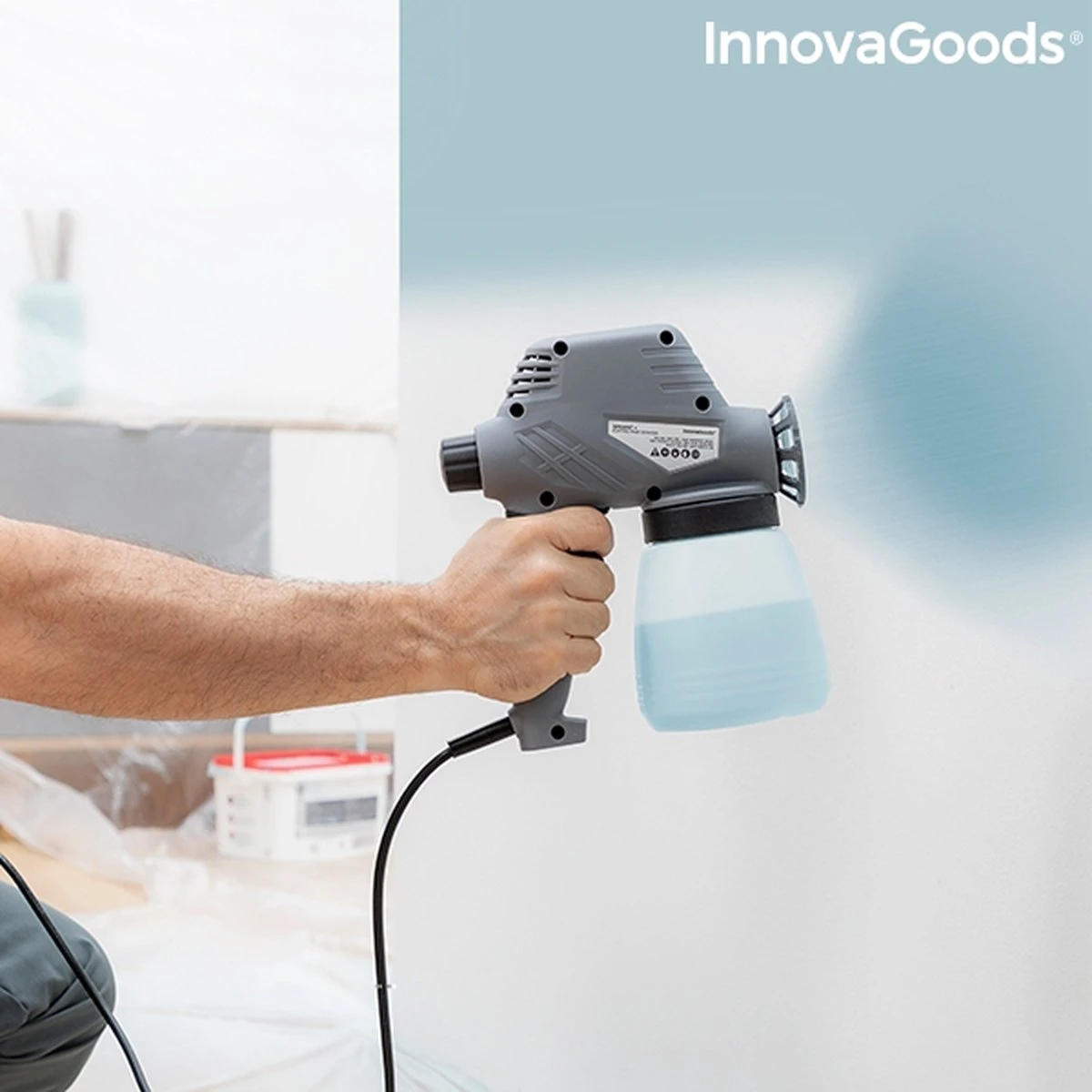 Elektrisch Verfspuitpistool Spraint+ InnovaGoods 3 Elektrisch Verfspuitpistool Spraint+ InnovaGoods