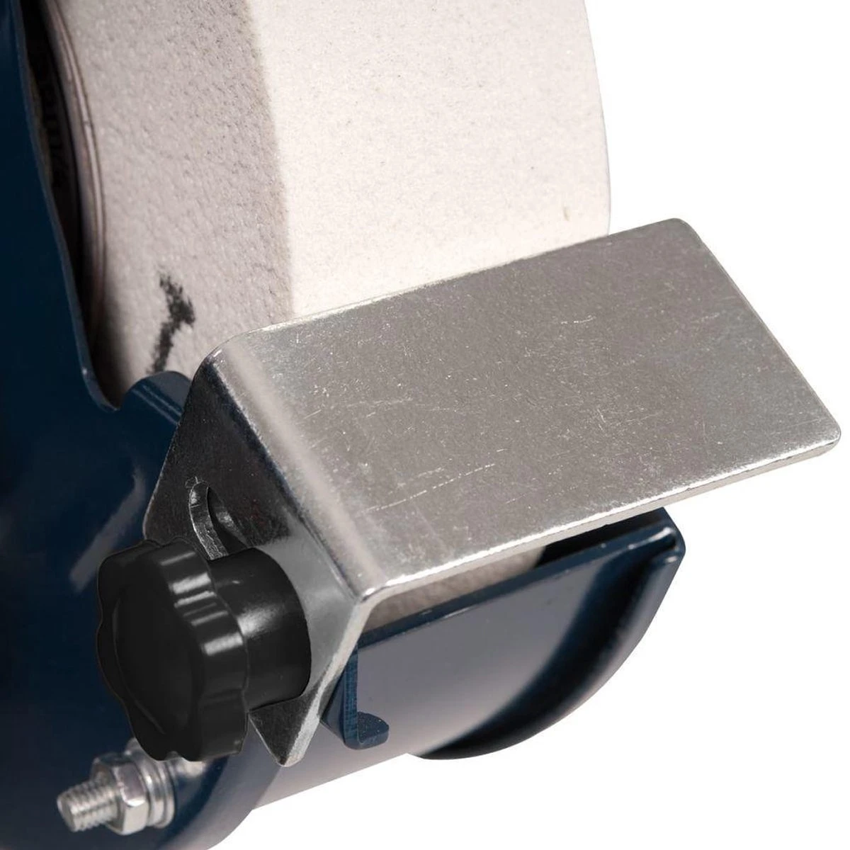 FERM Tafelslijpmachine 250W - Stofdichte Schakelaar - Vonkvangers - Incl. 2 Slijpschijven Voor Fijn- Als Grof Slijpen 9 FERM Tafelslijpmachine 250W - Stofdichte Schakelaar - Vonkvangers - Incl. 2 Slijpschijven Voor Fijn- Als Grof Slijpen - Afbeelding 7