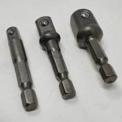 OWO - Bit Adapter Met Hex Aansluiting Naar Dop (1/2) (3/8) (1/4) Bitverloop Bithouder Bitadapter Adapterset Uitbreider Verleng Verloop Set 3 Stuks -WerkPro Verkoopwinkel 1200x1200 397