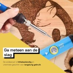 Houtbrander Set - 43 Delig - Pyrografie - Soldeerbout - Houtbrander Voor Hobby - Soldeerset -WerkPro Verkoopwinkel 1200x1200 41