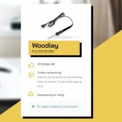 Houtbrander Set - 43 Delig - Pyrografie - Soldeerbout - Houtbrander Voor Hobby - Soldeerset -WerkPro Verkoopwinkel 1200x1200 42