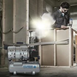 Hyundai Stille 59dB Compressor 6 Liter - 8 BAR Olievrij Low Noise - 'Super Silent’ -WerkPro Verkoopwinkel 1200x1200 448
