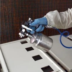 FERM Verfpistool Met Onderbeker – Pneumatisch - 750cc – Max. 6 Bar – Instelbare Spraytoevoer -WerkPro Verkoopwinkel 1200x1200 471