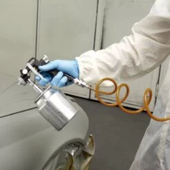 FERM Verfpistool Met Onderbeker – Pneumatisch - 750cc – Max. 6 Bar – Instelbare Spraytoevoer -WerkPro Verkoopwinkel 1200x1200 472