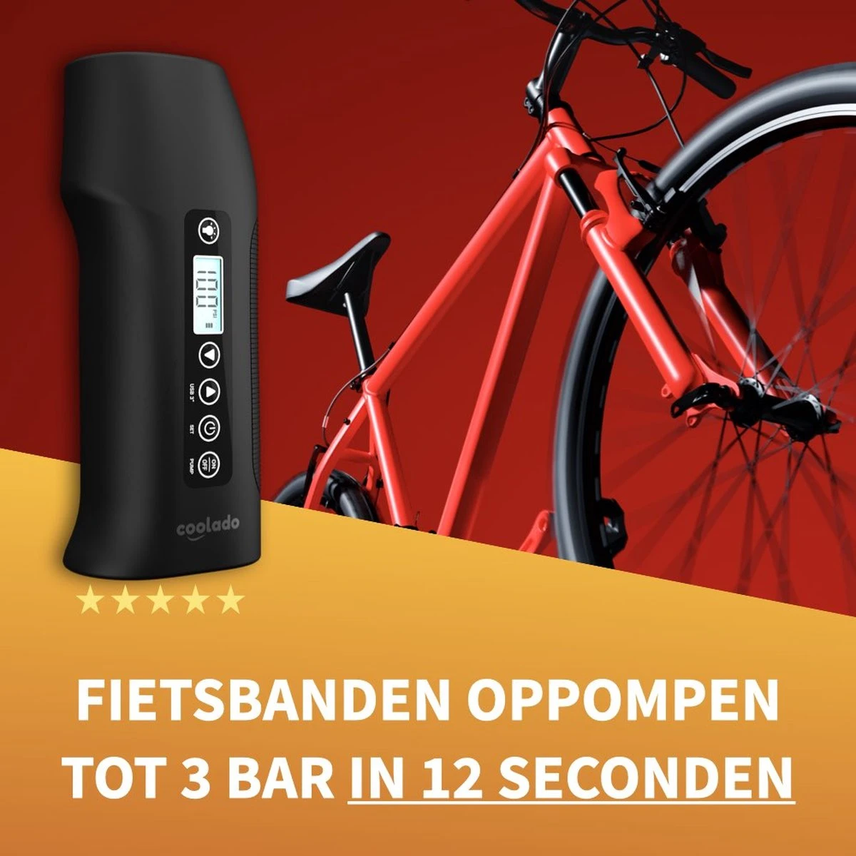 Coolado TPump XL | Draagbare Multifunctionele Mini Compressor | Alle Banden | Ook Voor Luchttenten | Kites En Wing Foils | Elektrische Draadloze Bandenpomp Pompt Fietsband In 12 Seconden | Powerbank. 3 Coolado TPump XL | Draagbare Multifunctionele Mini Compressor | Alle Banden | Ook Voor Luchttenten | Kites En Wing Foils | Elektrische Draadloze Bandenpomp Pompt Fietsband In 12 Seconden | Powerbank.