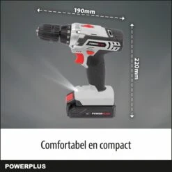 Powerplus POWC1061 Accu Boormachine - 16V - Incl. 1 X 1,3Ah Accu En Lader -WerkPro Verkoopwinkel 1200x1200 55
