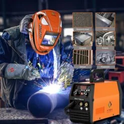 Lasmachine - Elektroden Lasser (MMA) - TIG Lasser - Semi - Automatisch 110V 220V DIY Apparaat - Inclusief Laskap - Doe Het Zelf Voor Beginners - Oranje -WerkPro Verkoopwinkel 1200x1200 564