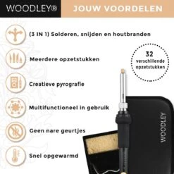 Houtbrander Set - 71 Delig - Soldeerbout - Pyrografie - Houtbrander Voor Hobby - Soldeerset -WerkPro Verkoopwinkel 1200x1200 569