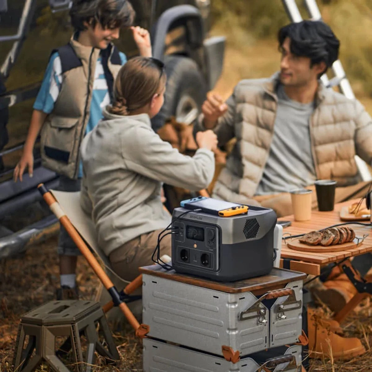 EcoFlow River 2 MAX - Solar Portable Power Station - 512Wh - 500W 4 EcoFlow River 2 MAX - Solar Portable Power Station - 512Wh - 500W - Afbeelding 2