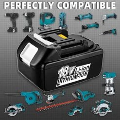 Gereedschapsaccu - Vervangende Accu Voor Makita - 18 V 5.0 Ah BL1850B - LED Display - 18V BL1830B BL1860B BL1840B BL1815 LXT-400 -WerkPro Verkoopwinkel 1200x1200 624