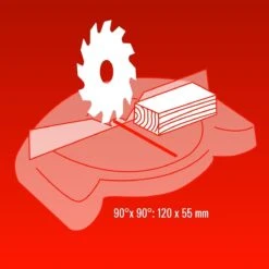 Einhell Kap- En Verstekzaag TC-MS 2112 (1600 W - Zaagblad Ø 210 Mm - Zaagbreedte 120 Mm - Zwenkbare Zaagkop) -WerkPro Verkoopwinkel 1200x1200 693