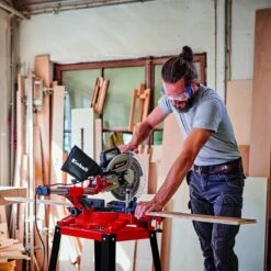 Einhell TC-SM 2531/2 U Radiaal Afkortzaag Inclusief Onderstel -WerkPro Verkoopwinkel 1200x1200 709